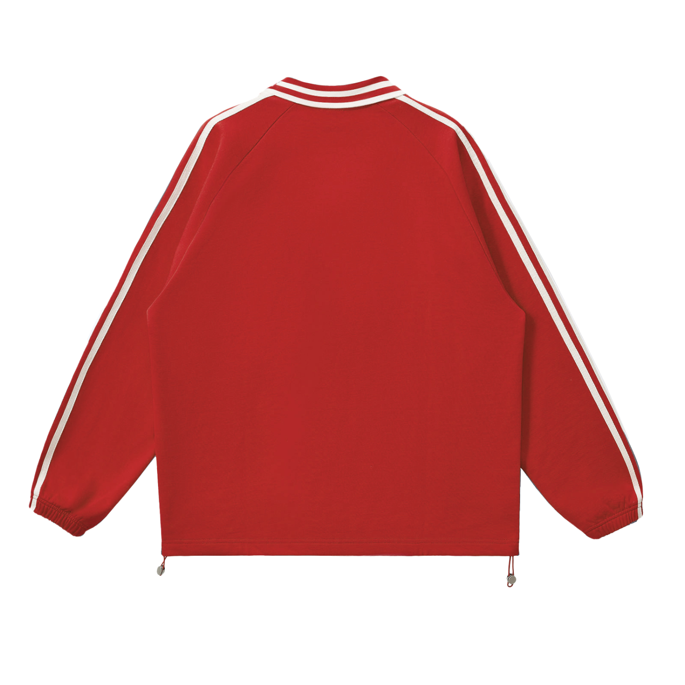 The GFG Heritage Lapel Collar Sweatshirt — White Crown