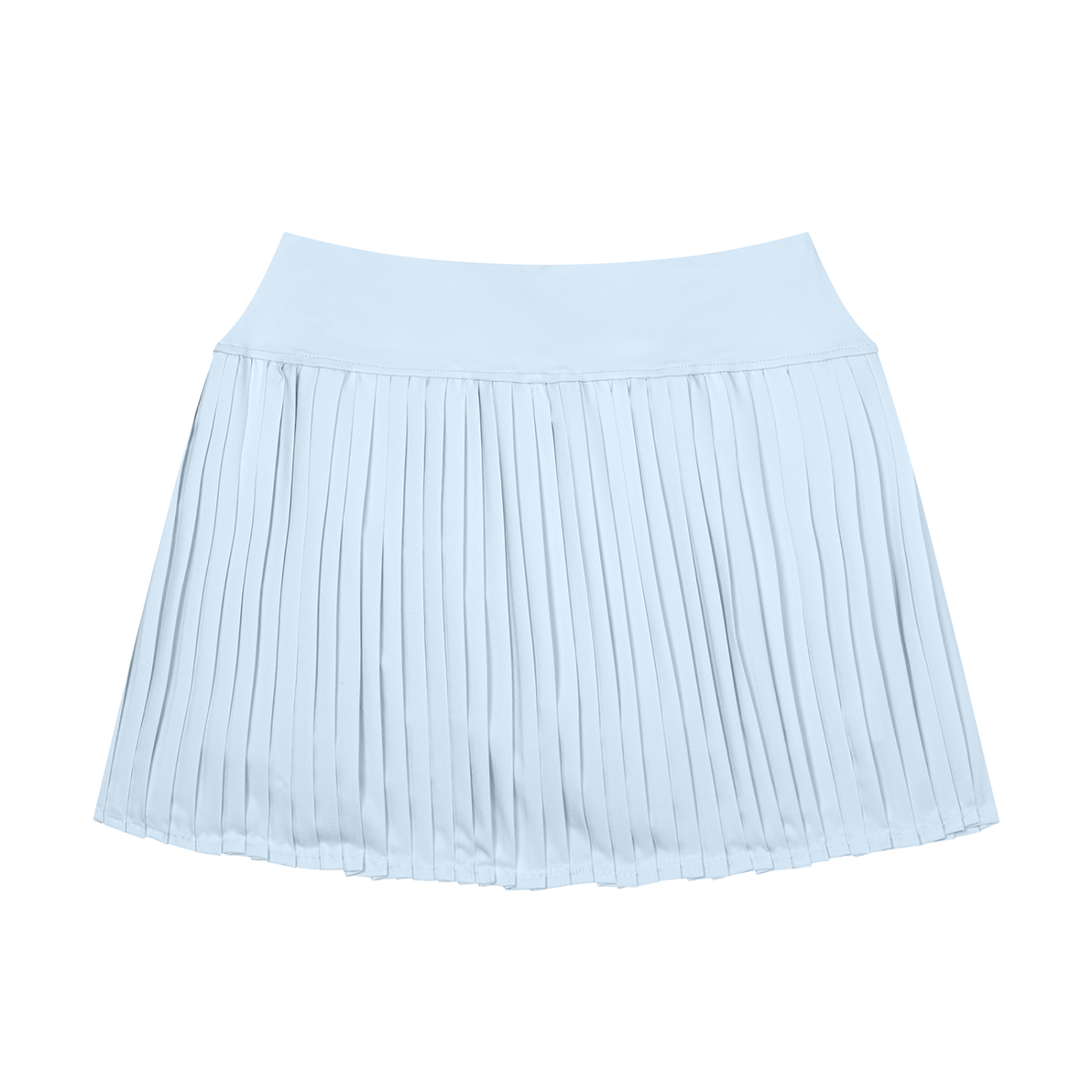 The GFG Heritage Pleated Yoga Skort — Black Crown
