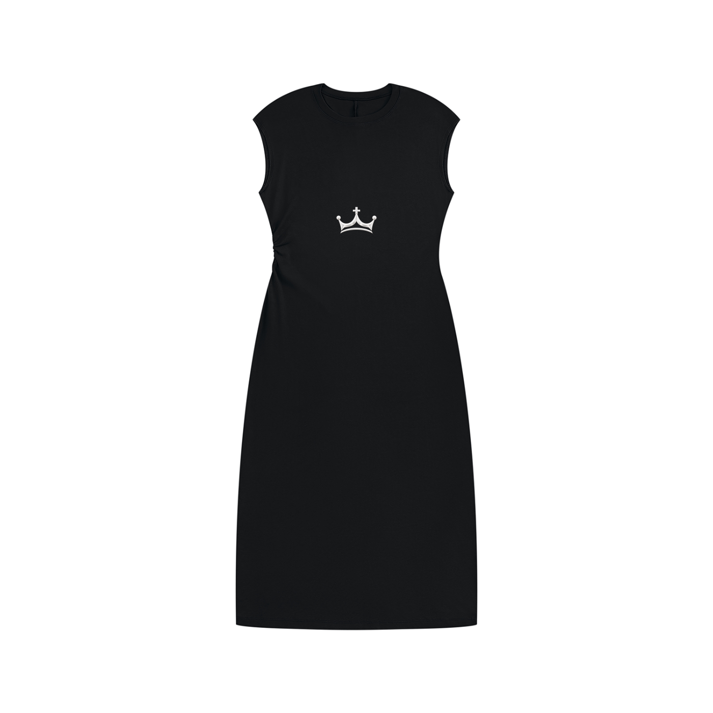The GFG Heritage Ruched Midi Dress