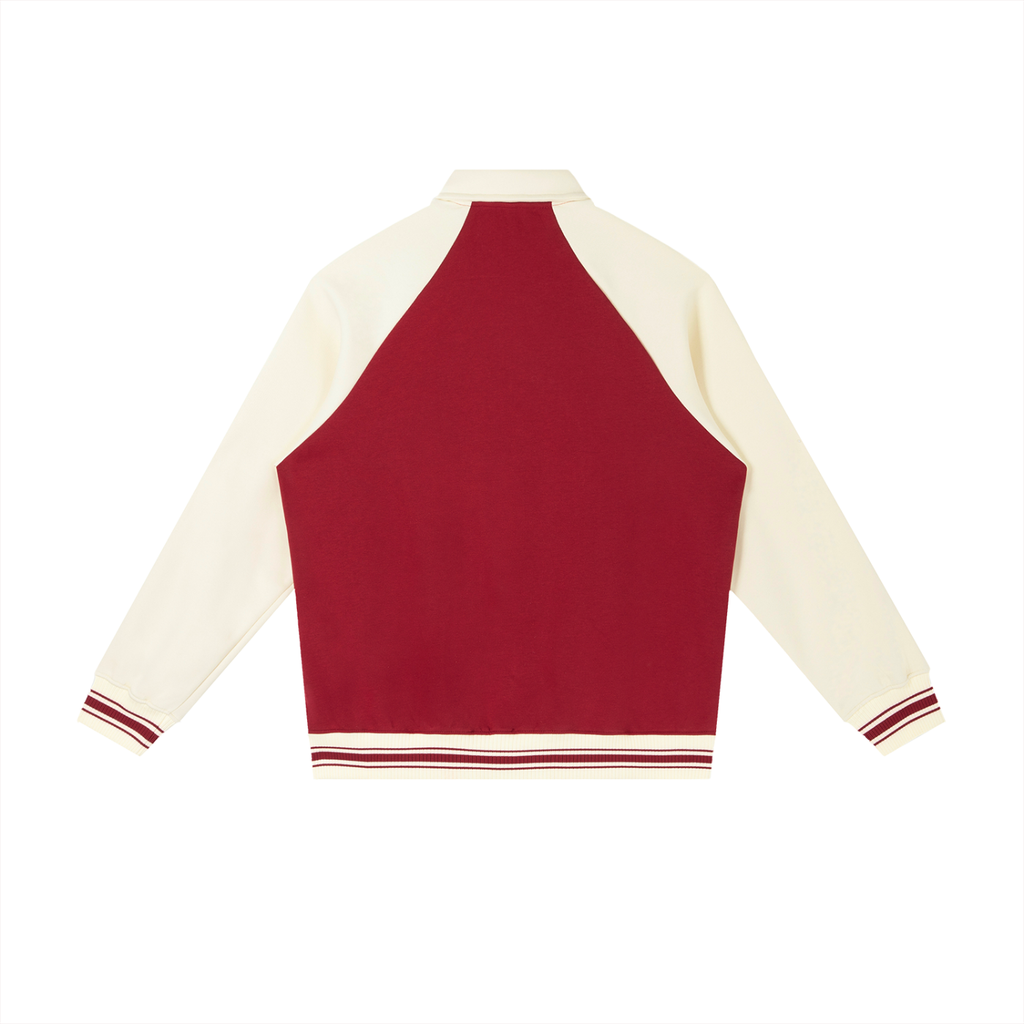 The GFG Heritage Collegiate Jacket — White Crown