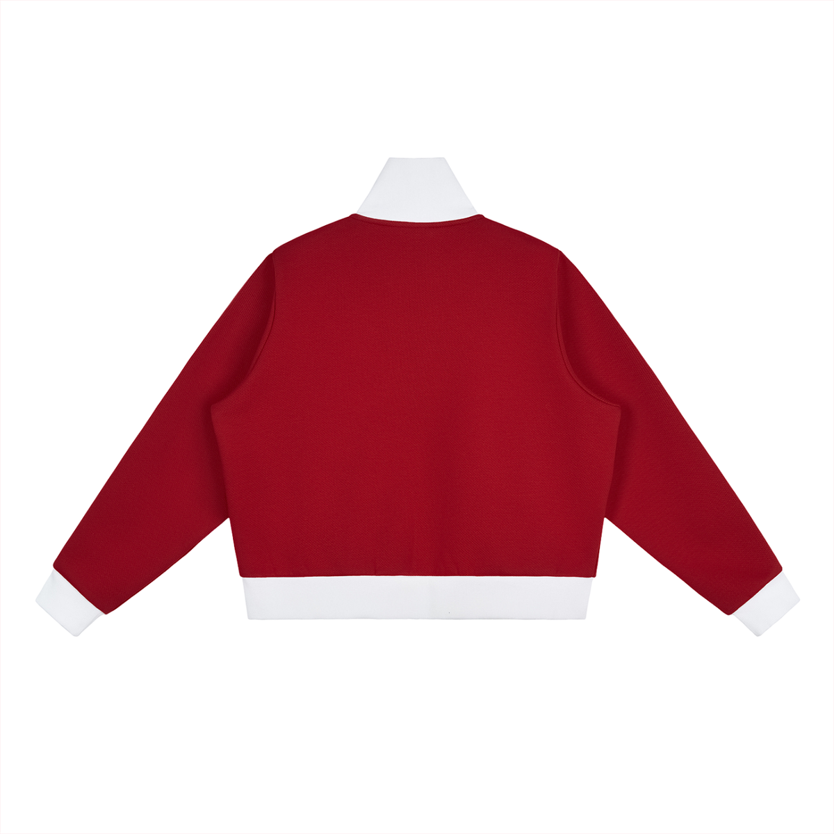 The GFG Heritage Cropped Track Jacket — White Crown