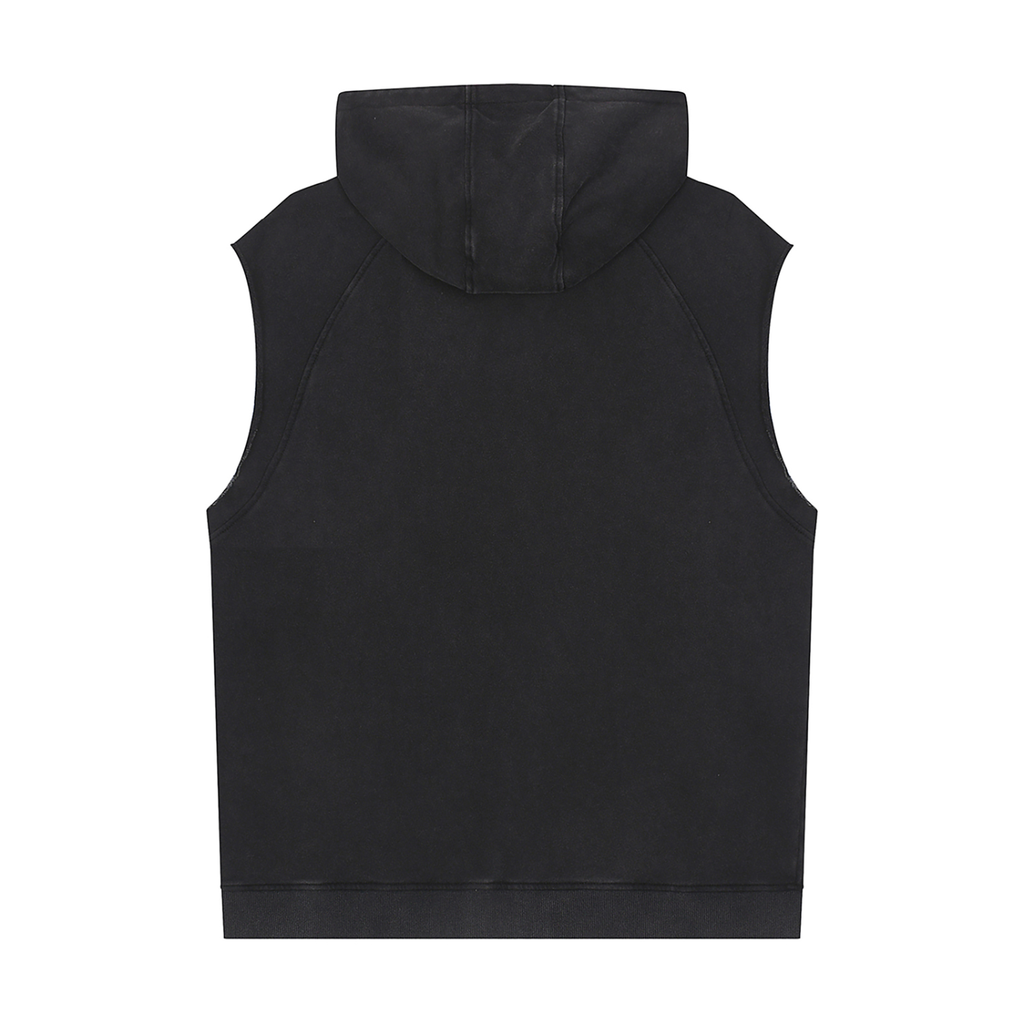The GFG Heritage Snow Washed Sleeveless Hoodie