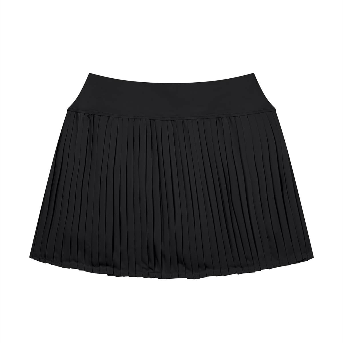 The GFG Heritage Pleated Yoga Skort — White Crown