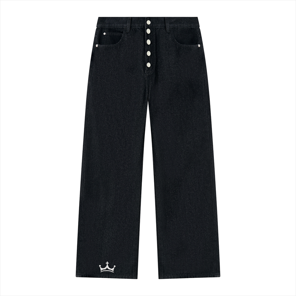 The GFG Heritage Wide Leg Denim Jeans