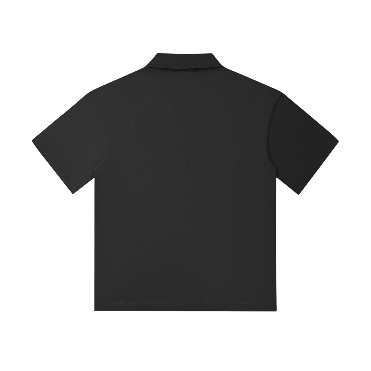 The GFG Heritage Drop-Shoulder Polo — White Crown