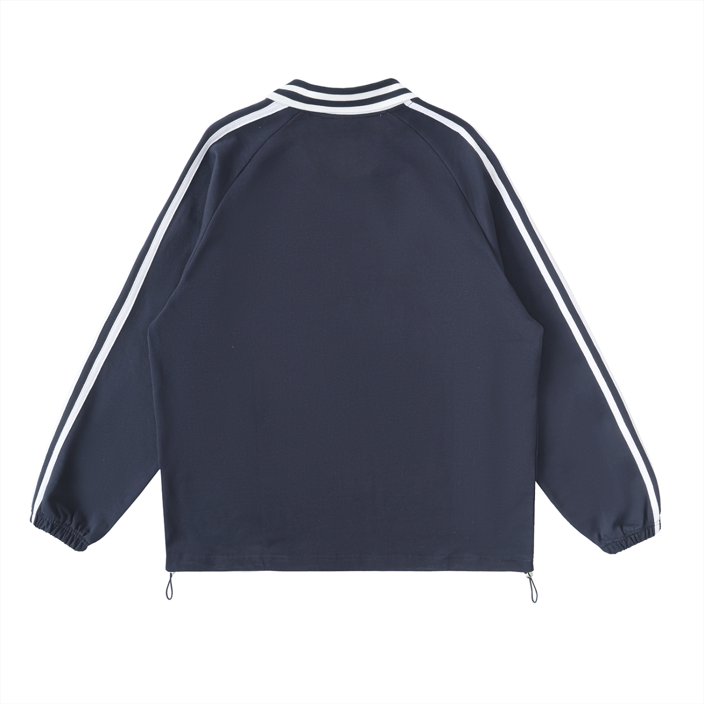 The GFG Heritage Lapel Collar Sweatshirt — White Crown