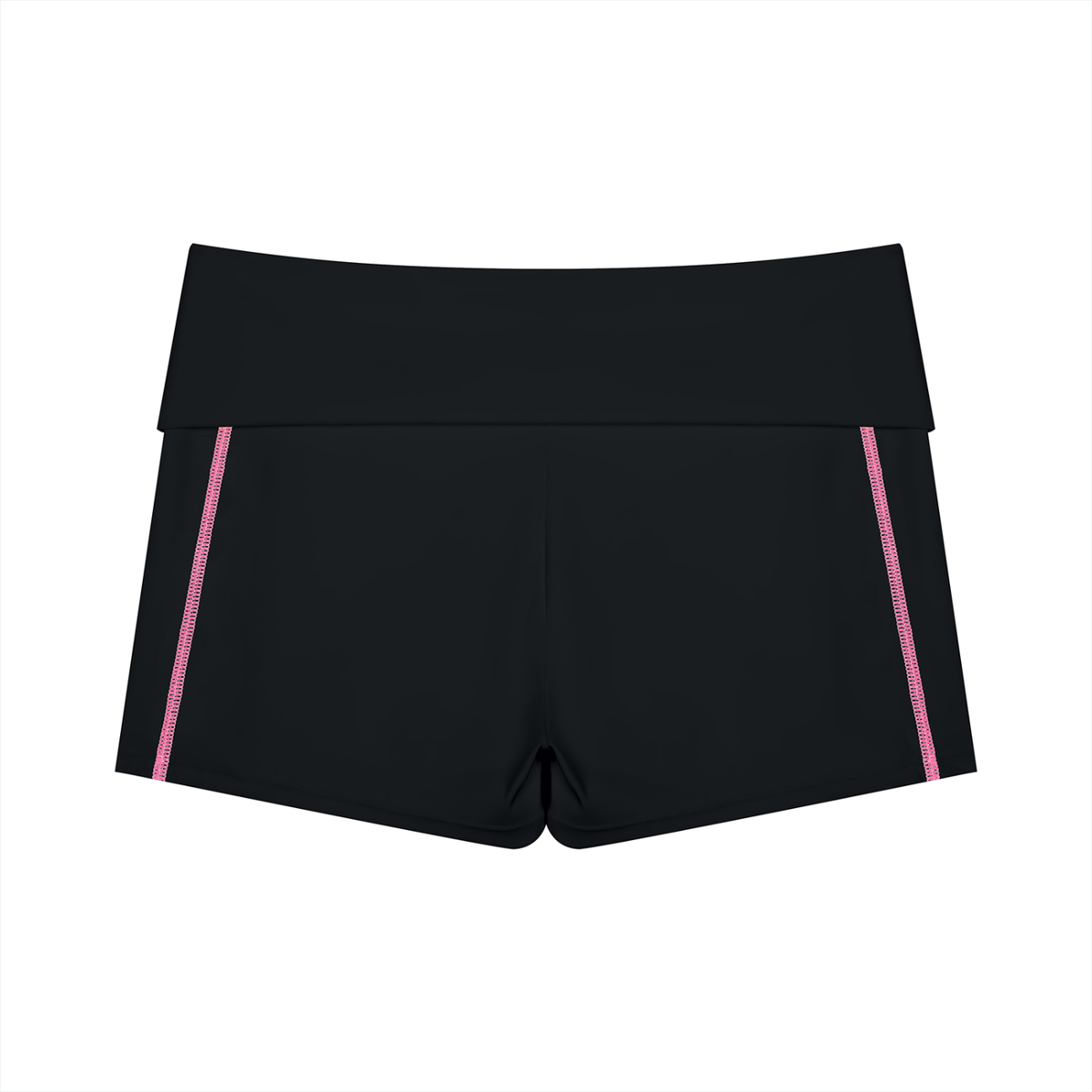 The GFG Heritage Yoga Biker Shorts — White Crown