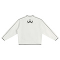 The GFG Heritage Color Block V-Neck Sweatshirt — Ivory