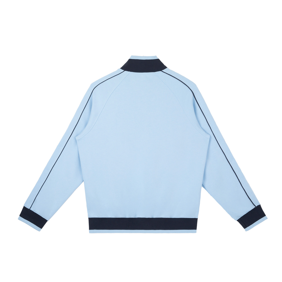 The GFG Heritage Raglan Zip Track Jacket — Varsity Block