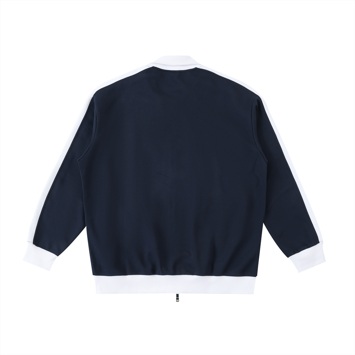 The GFG Heritage Contrast Trim Jacket — Silver Crown