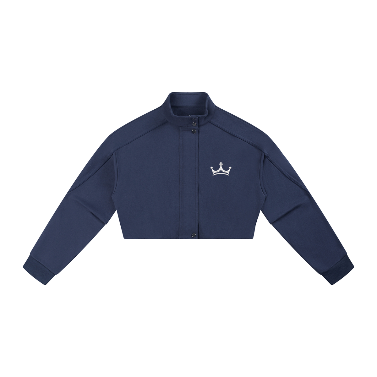 The GFG Heritage Button-Front Jacket — White Crown