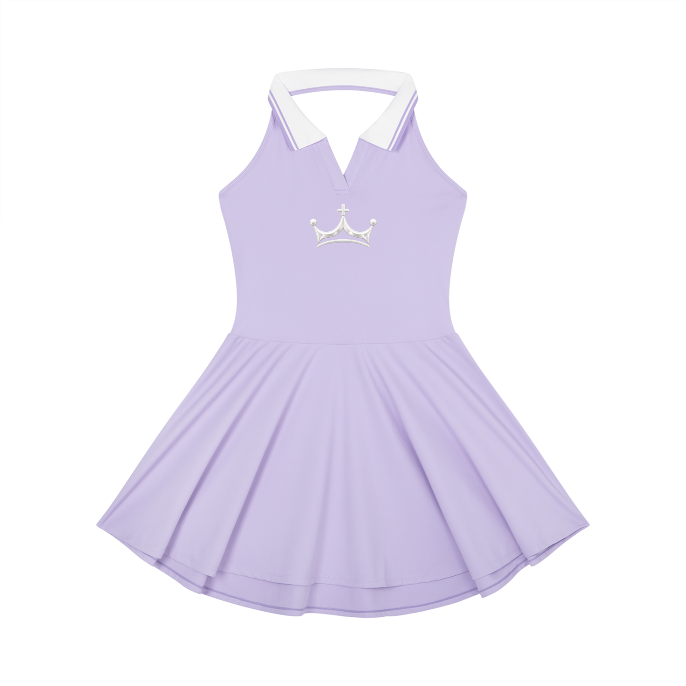The GFG Heritage Tennis Dress — White Crown