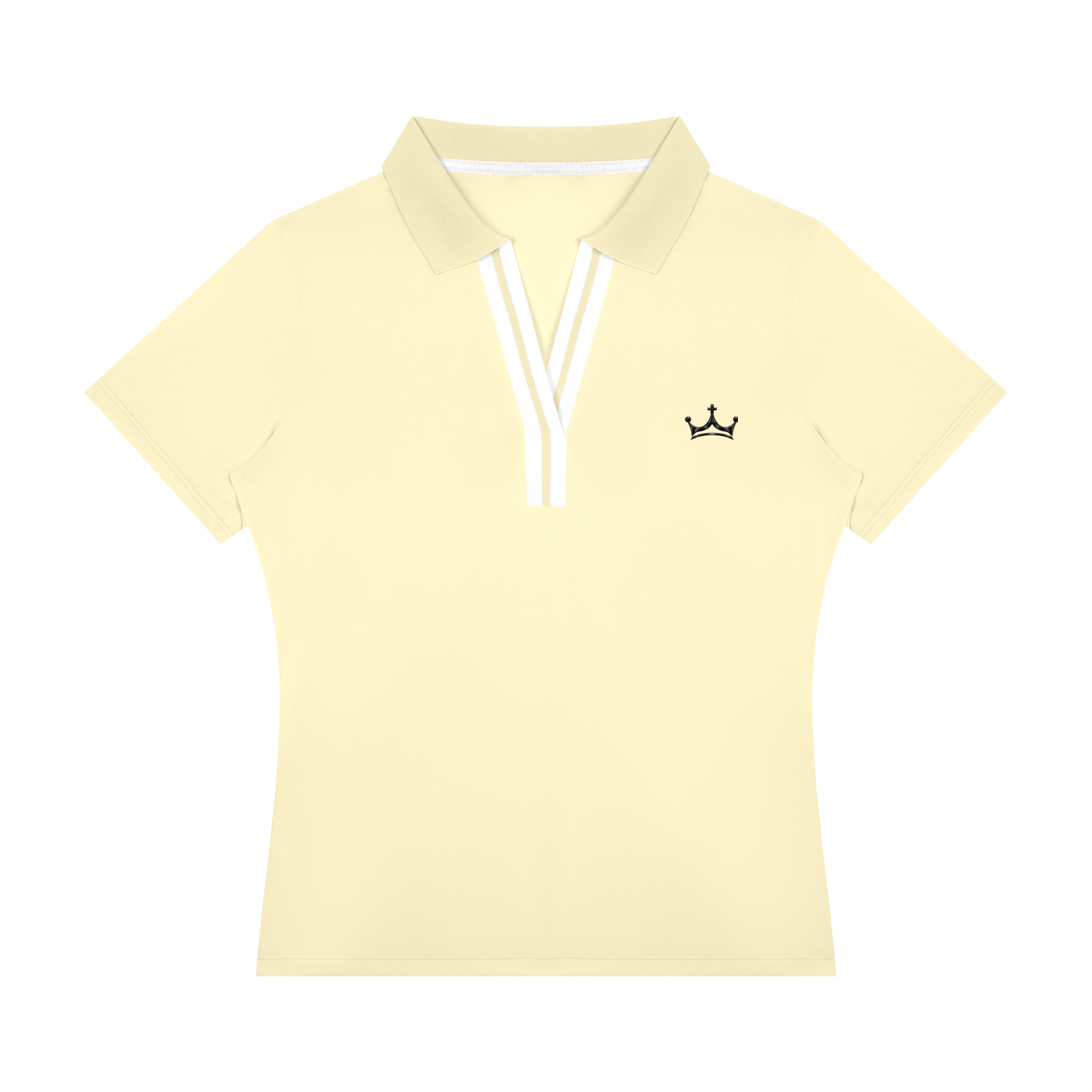 The Crown V-Neck Polo