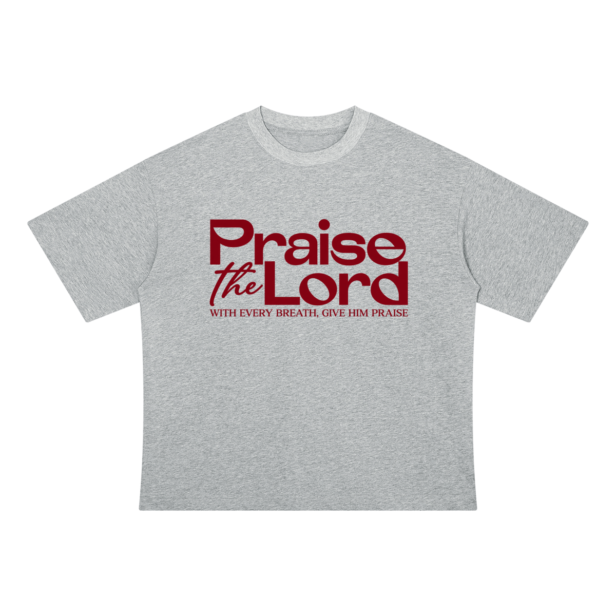 The GFG Heritage Praise Tee — Red Lettering