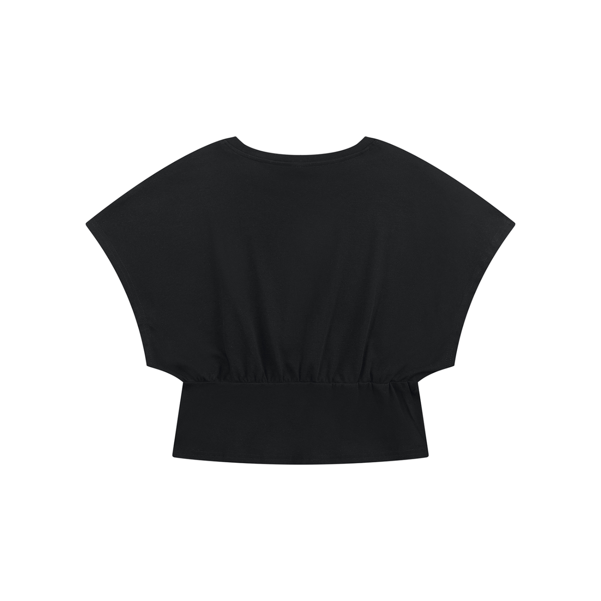 The GFG Heritage Dolman Crop Tee — White Crown