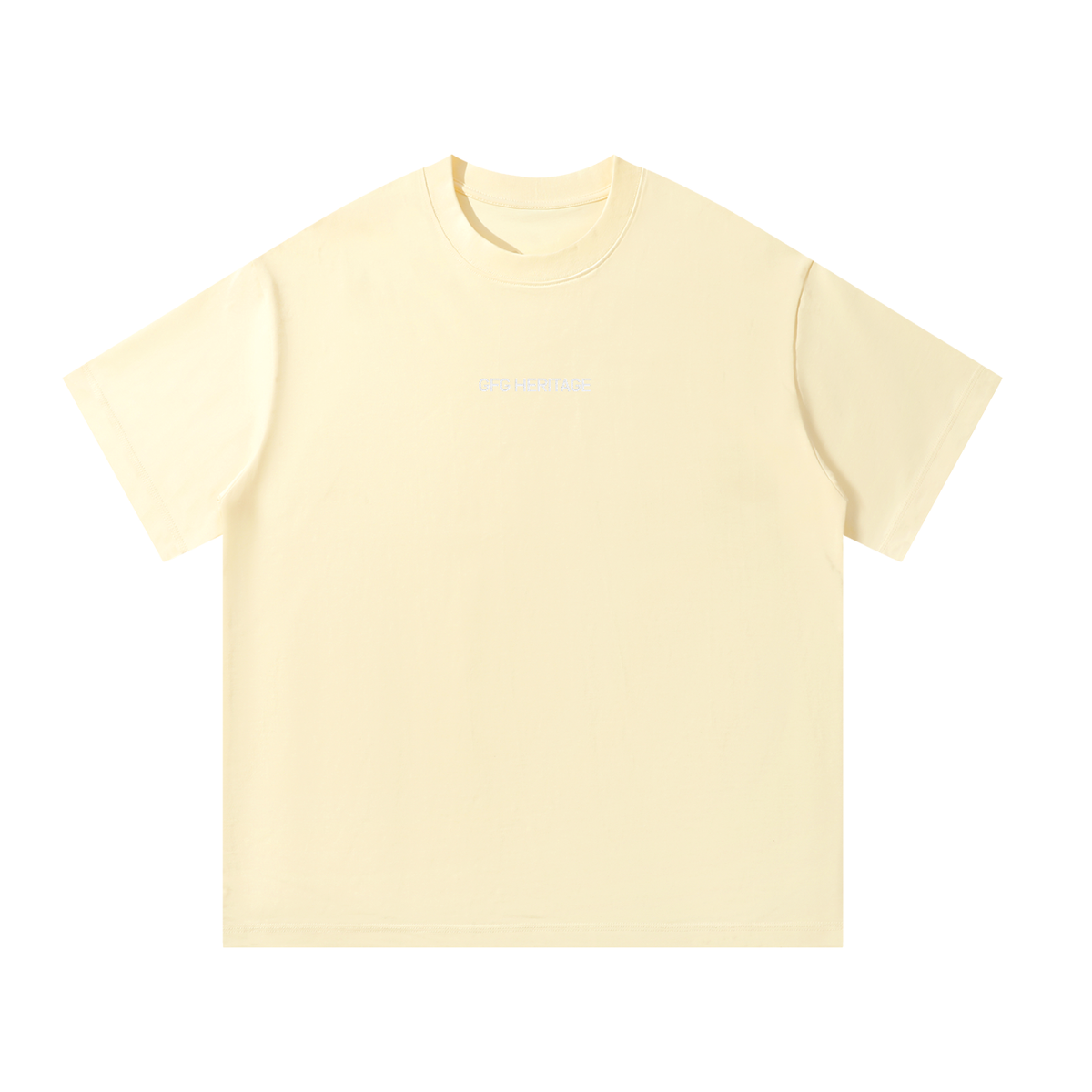 The GFG Heritage Oversized Tee — White Lettering