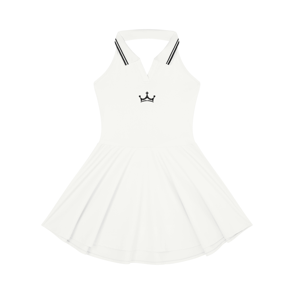 The GFG Heritage Tennis Dress — Black Crown