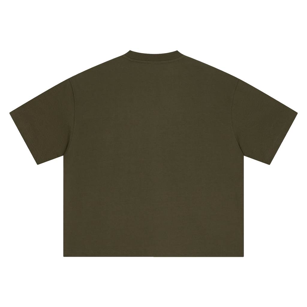 The GFG Heritage Boxy Oversized Tee — God. Family. Golf.
