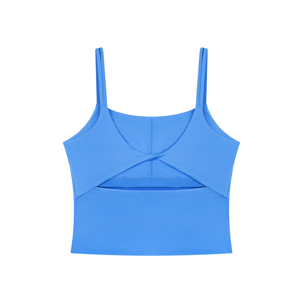 The GFG Heritage Yoga Crop Tank — White Crown