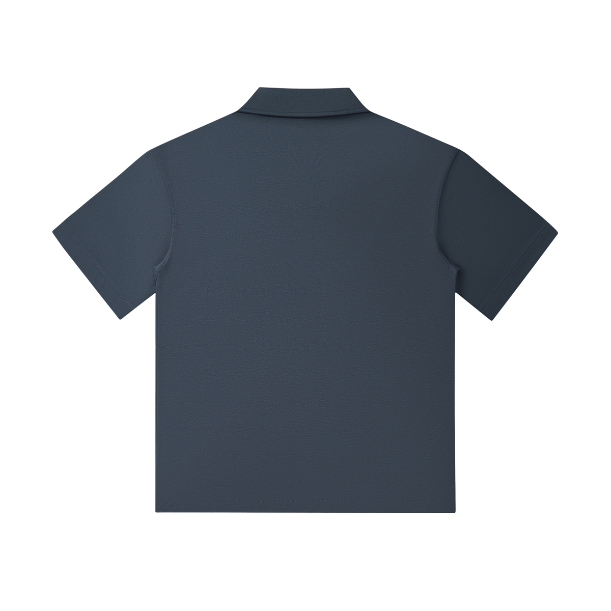 The GFG Heritage Drop-Shoulder Polo — White Crown