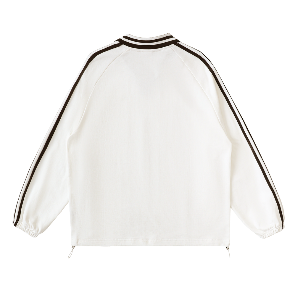 The GFG Heritage Lapel Collar Sweatshirt — Black Crown