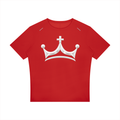 The GFG Heritage Raglan Tee — White Crown