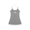 The GFG Heritage Bow-Tie Cami Dress — White Crown