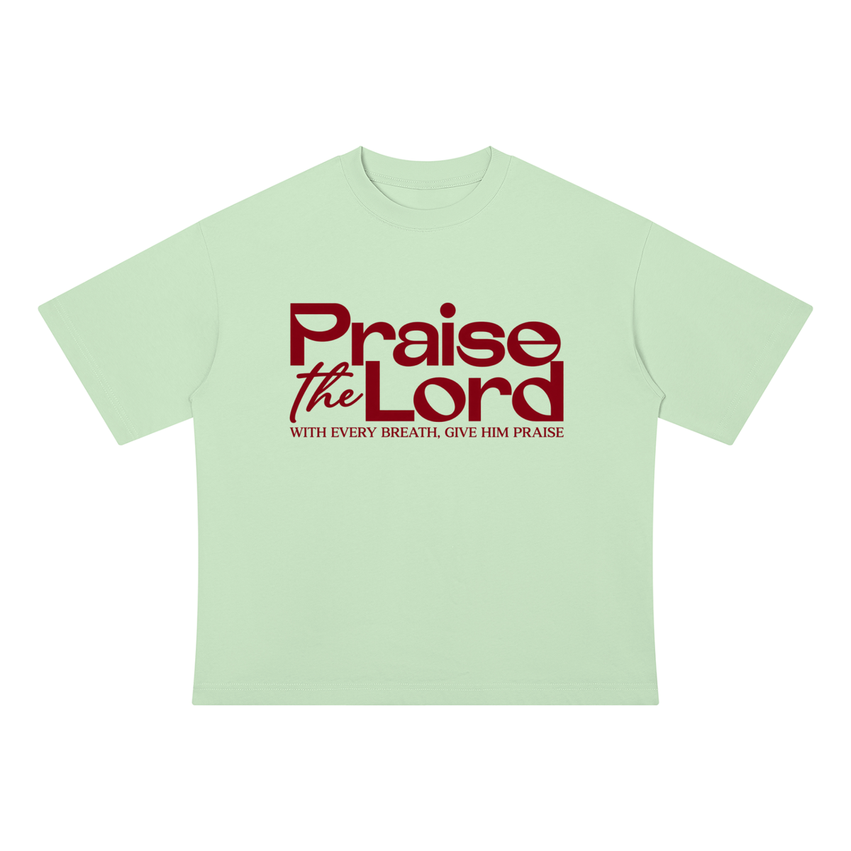 The GFG Heritage Praise Tee — Red Lettering