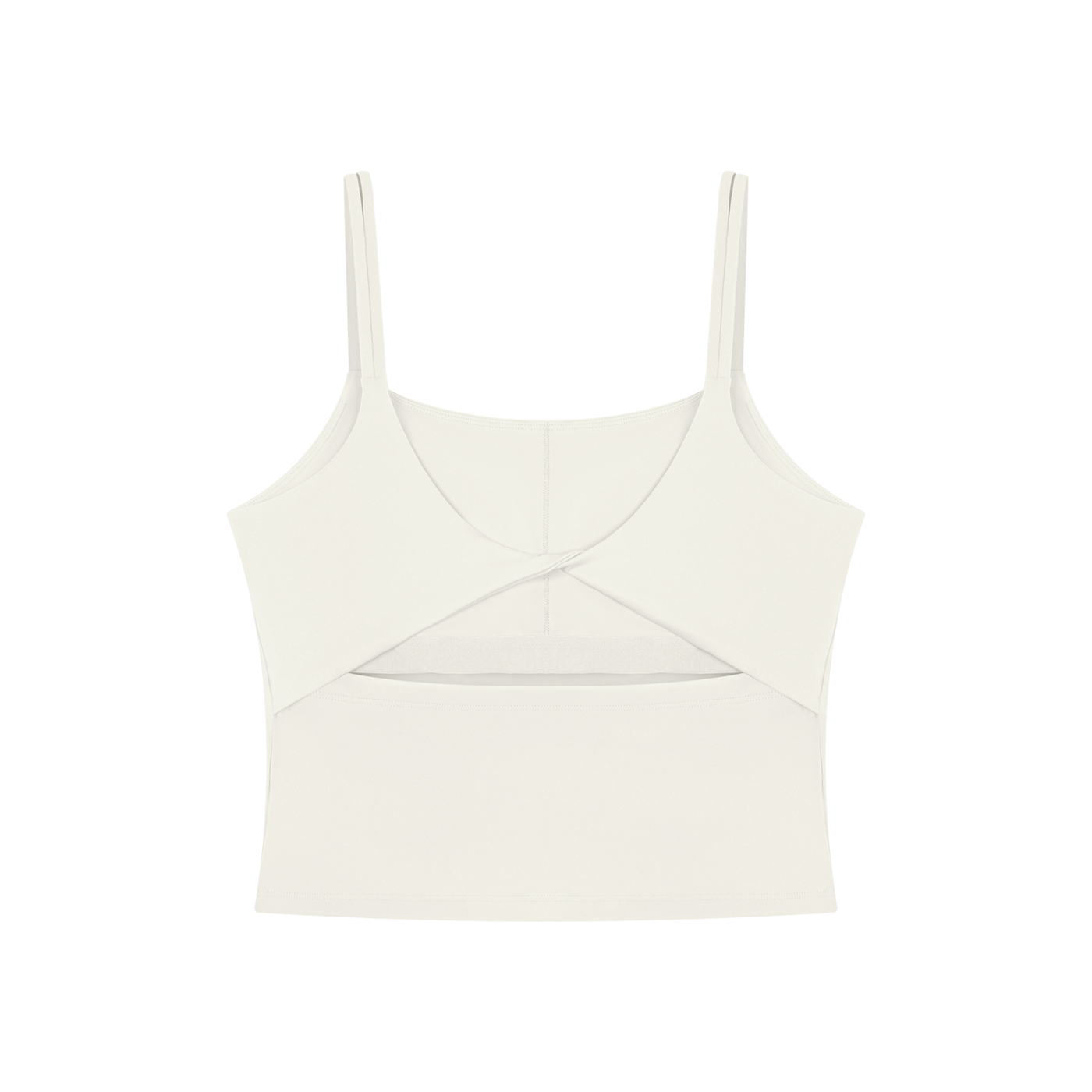 The GFG Heritage Yoga Crop Tank — Black Crown