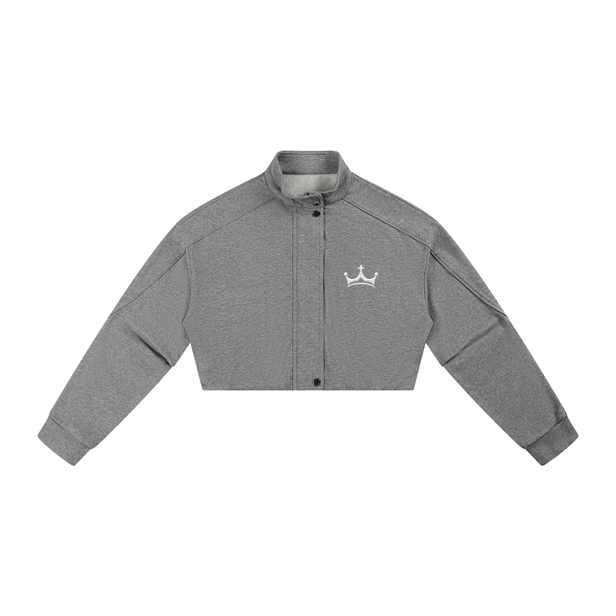 The GFG Heritage Button-Front Jacket — White Crown