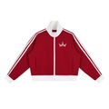 The GFG Heritage Cropped Track Jacket — White Crown