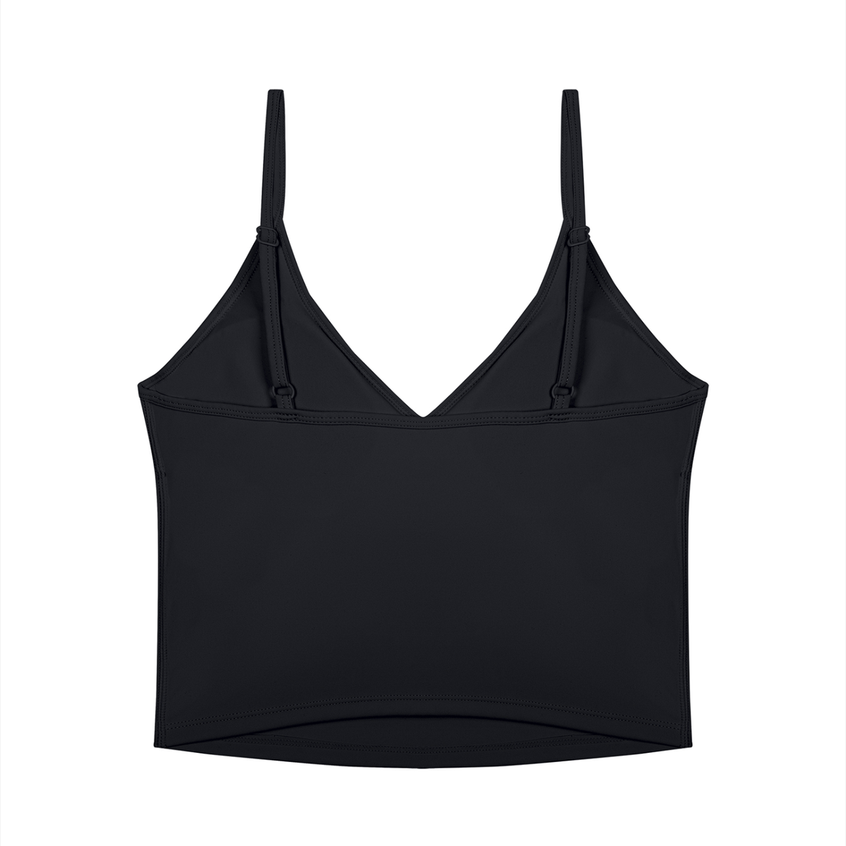 The GFG Heritage V-Neck Yoga Tank — White Crown