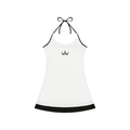 The GFG Heritage Bow-Tie Cami Dress — Black Crown