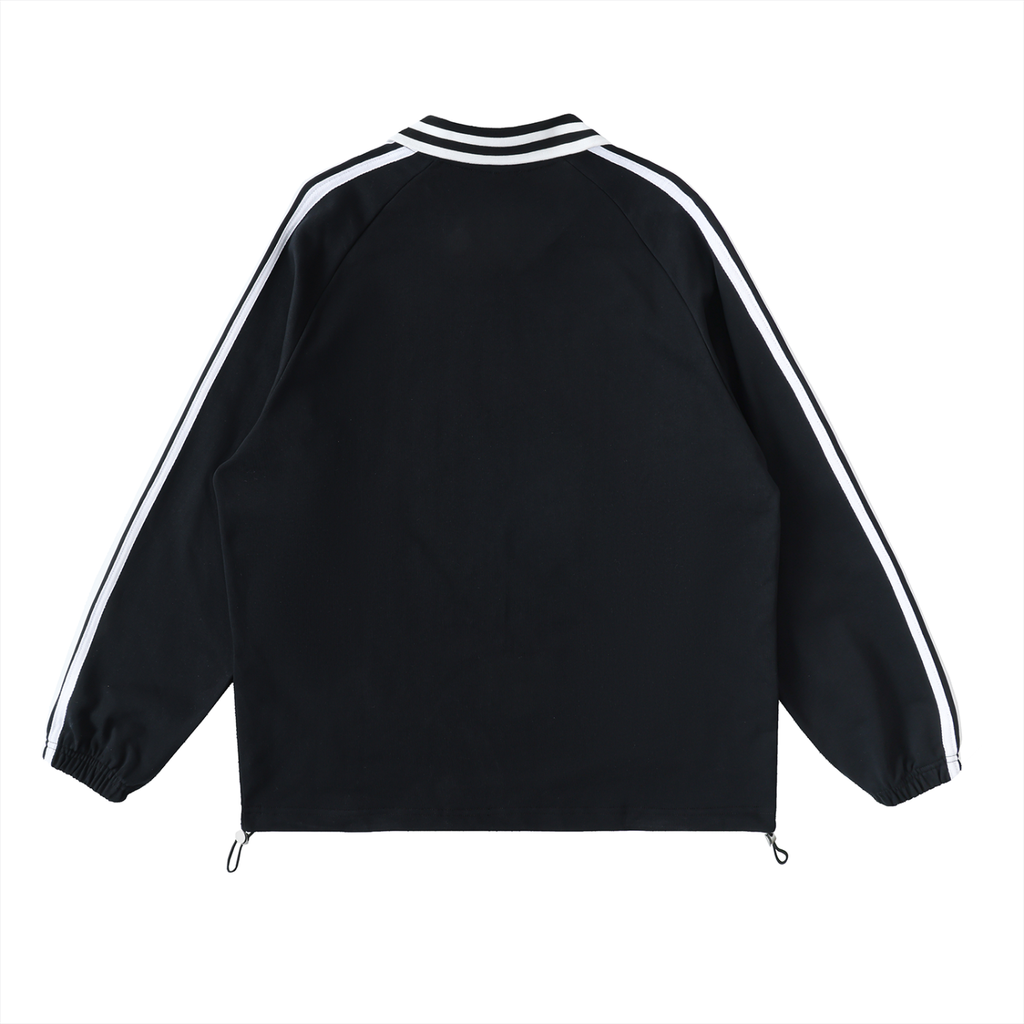 The GFG Heritage Lapel Collar Sweatshirt — White Crown