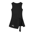The GFG Heritage Wrap-Tie Dress — White Crown