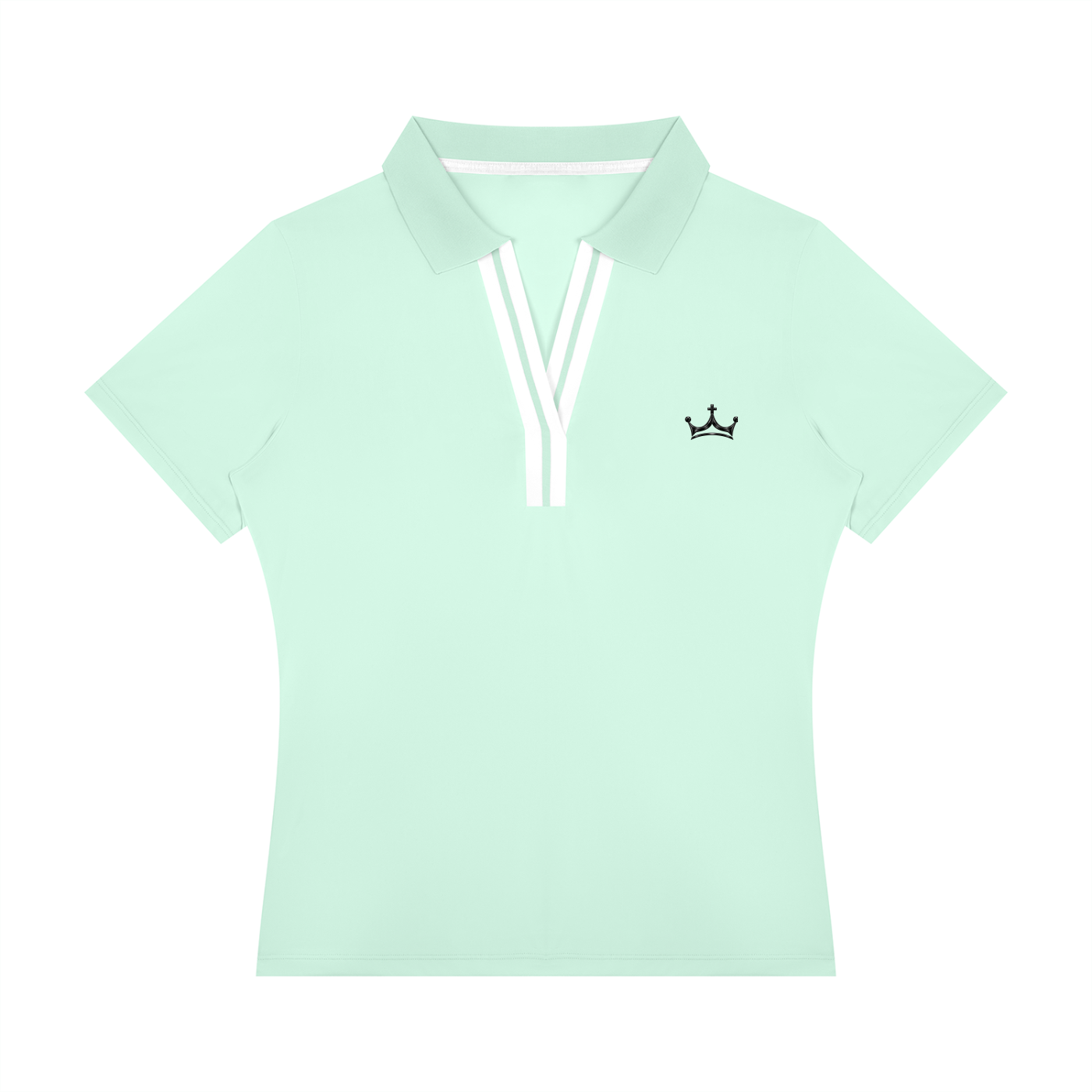 The Crown V-Neck Polo