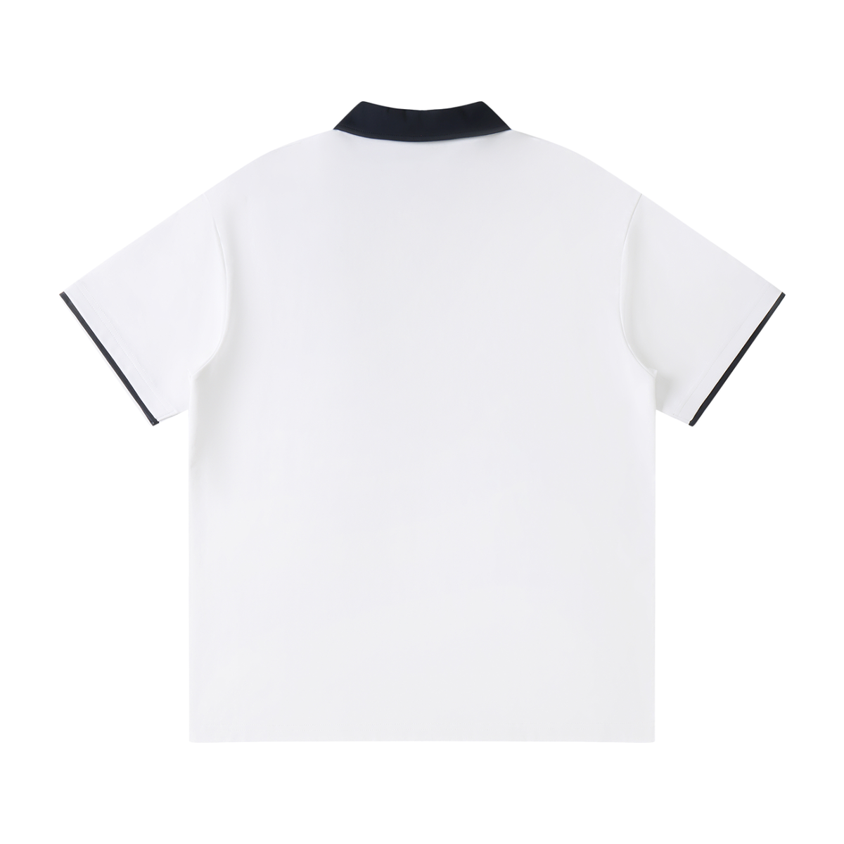 The GFG Heritage Contrast Raglan Polo — Black Crown