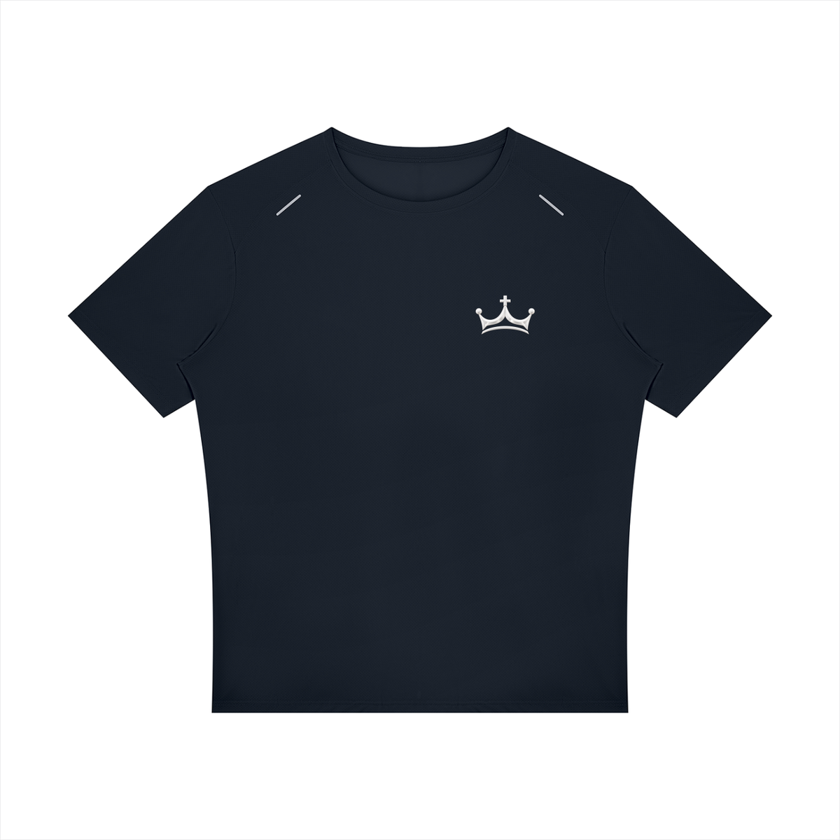 The GFG Heritage Raglan Tee — White Crown