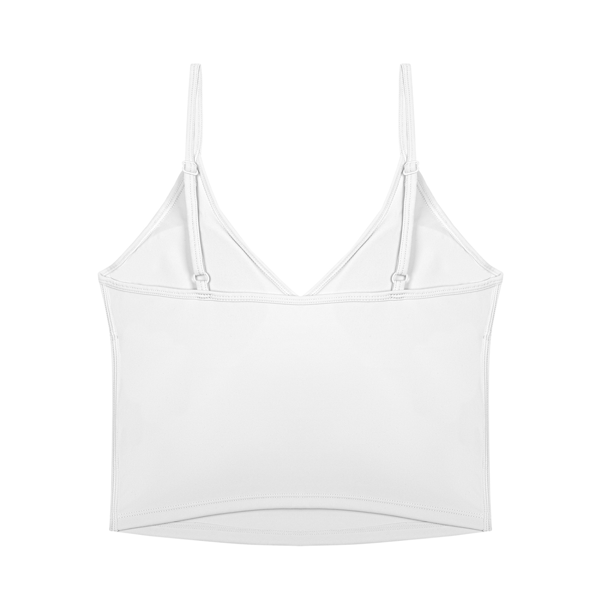 The GFG Heritage V-Neck Yoga Tank — Black Crown