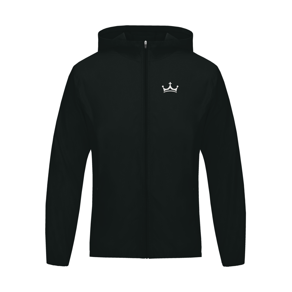 The GFG Heritage Hooded Sports Jacket — White Crown