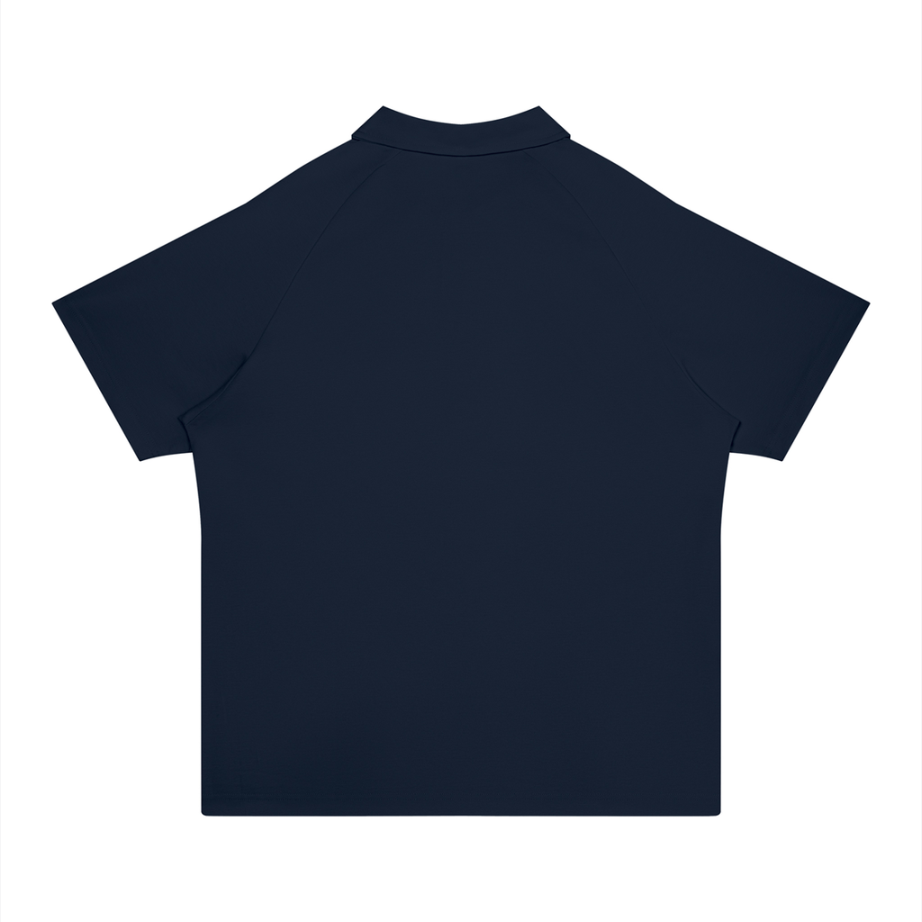 The GFG Heritage Regular-Fit Polo — White Crown