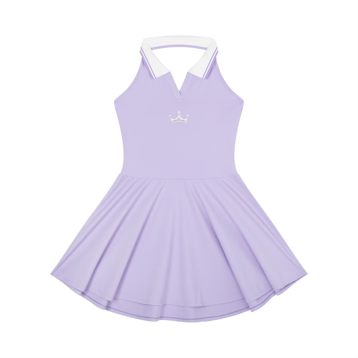 The GFG Heritage Tennis Dress — White Crown