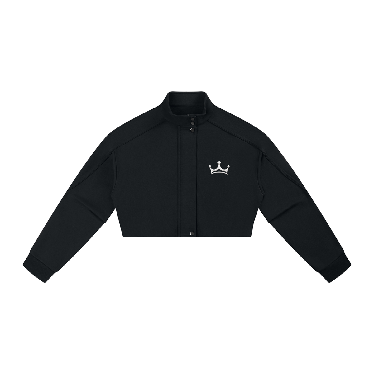 The GFG Heritage Button-Front Jacket — White Crown