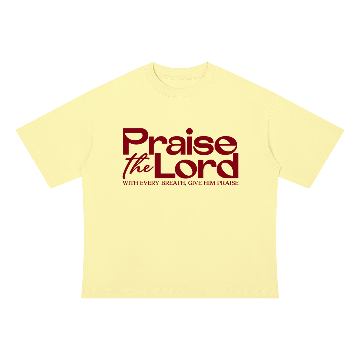 The GFG Heritage Praise Tee — Red Lettering