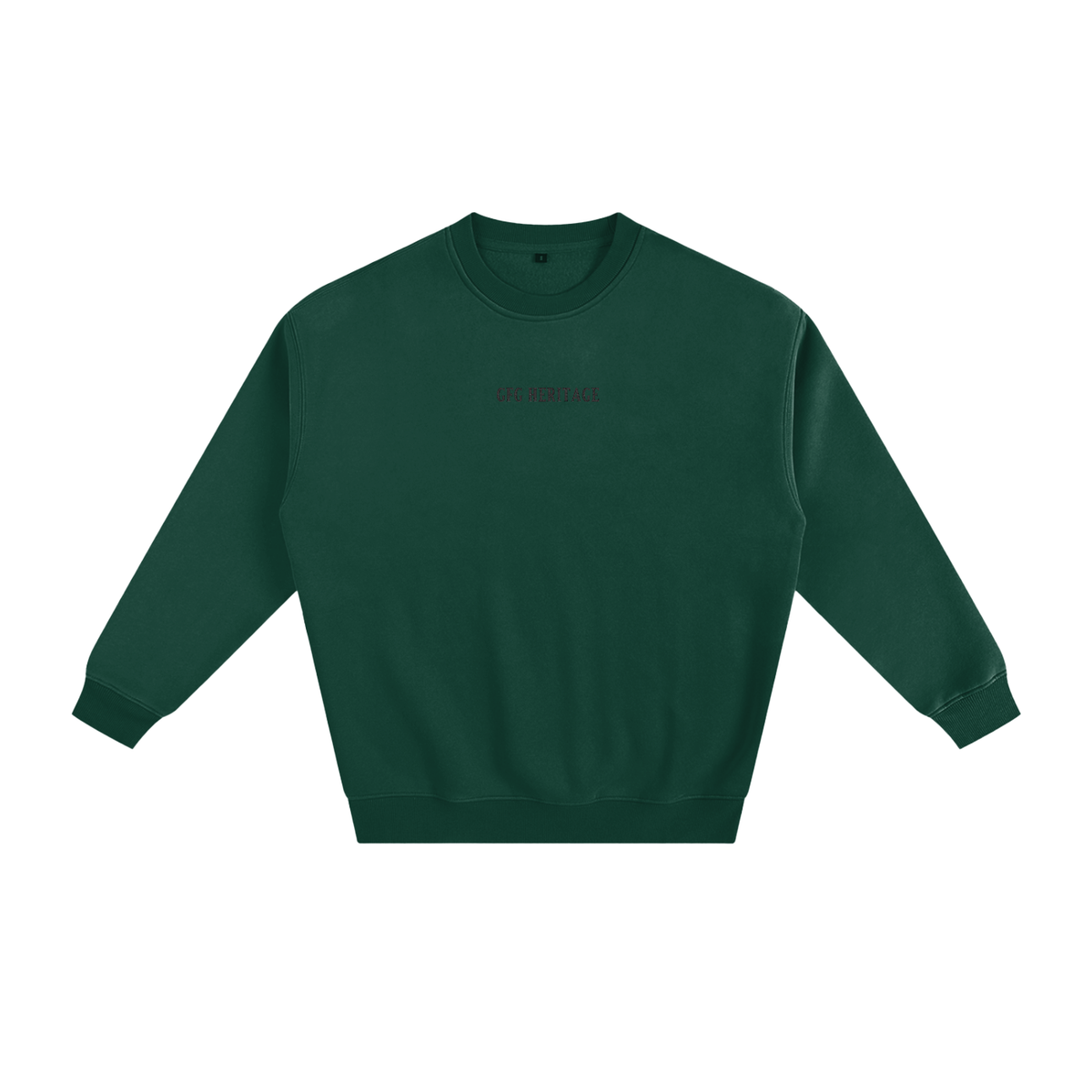 The GFG Heritage Fleeced Sweatshirt — Tonal Lettering