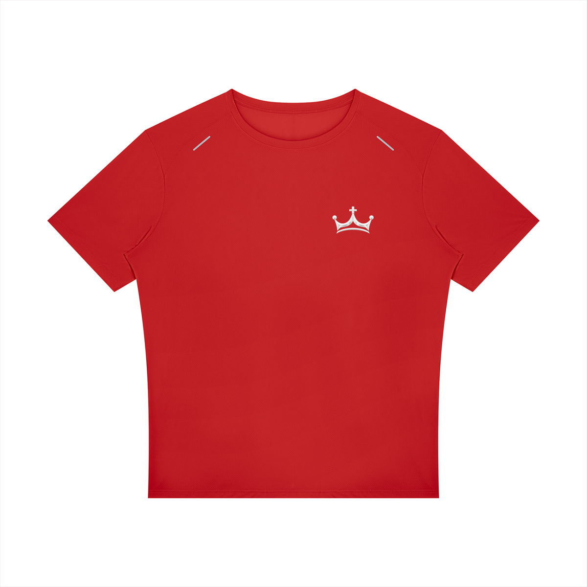 The GFG Heritage Raglan Tee — White Crown