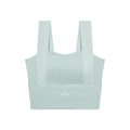 The GFG Heritage Square-Neck Yoga Tank — Silver Crown