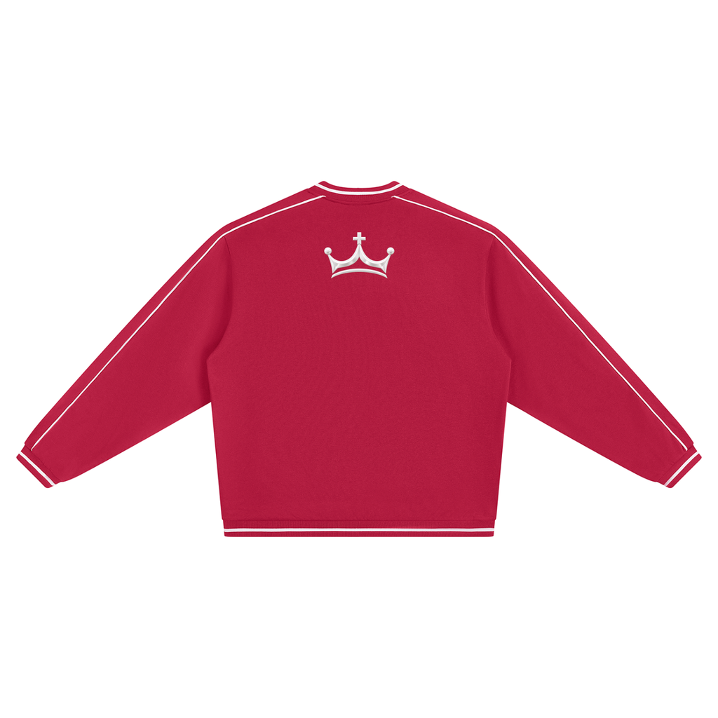 The GFG Heritage Color Block V-Neck Sweatshirt