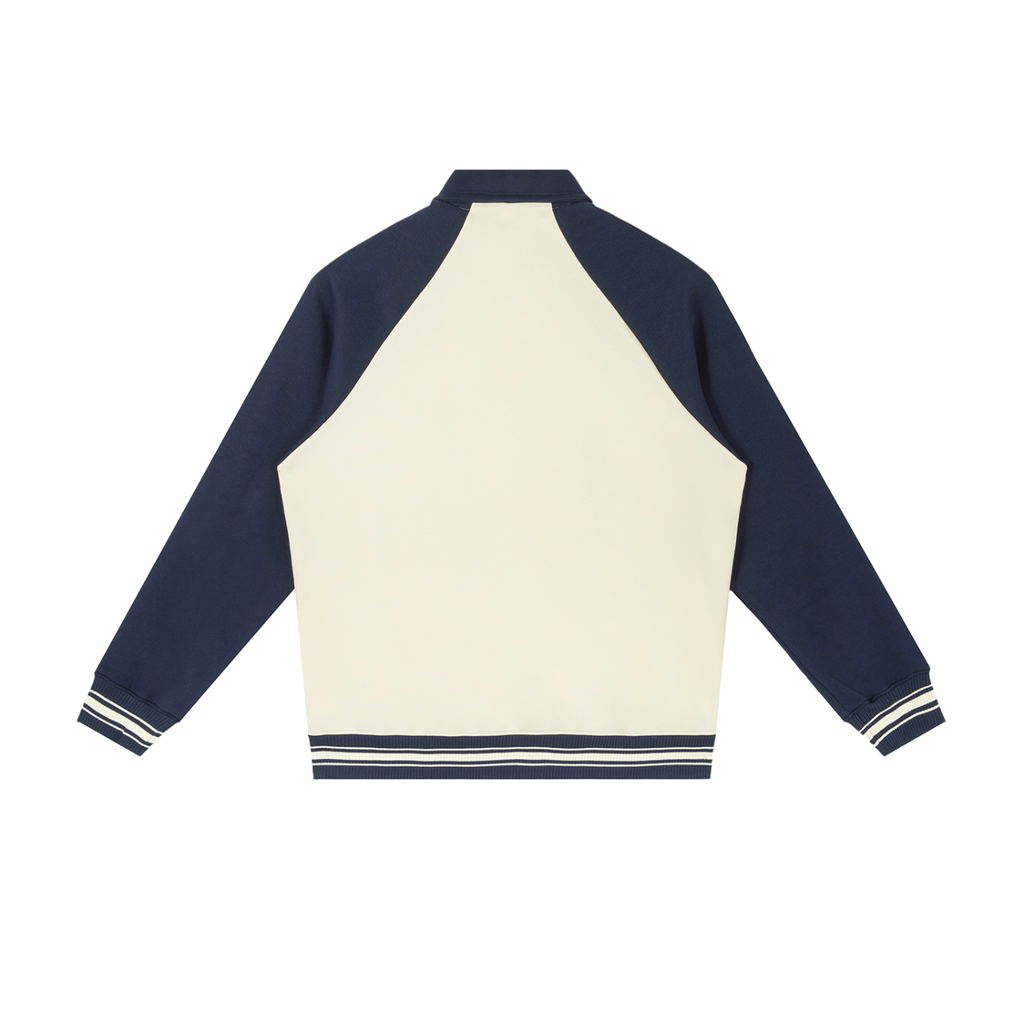 The GFG Heritage Collegiate Jacket — Black Crown