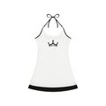 The GFG Heritage Bow-Tie Cami Dress — Black Crown